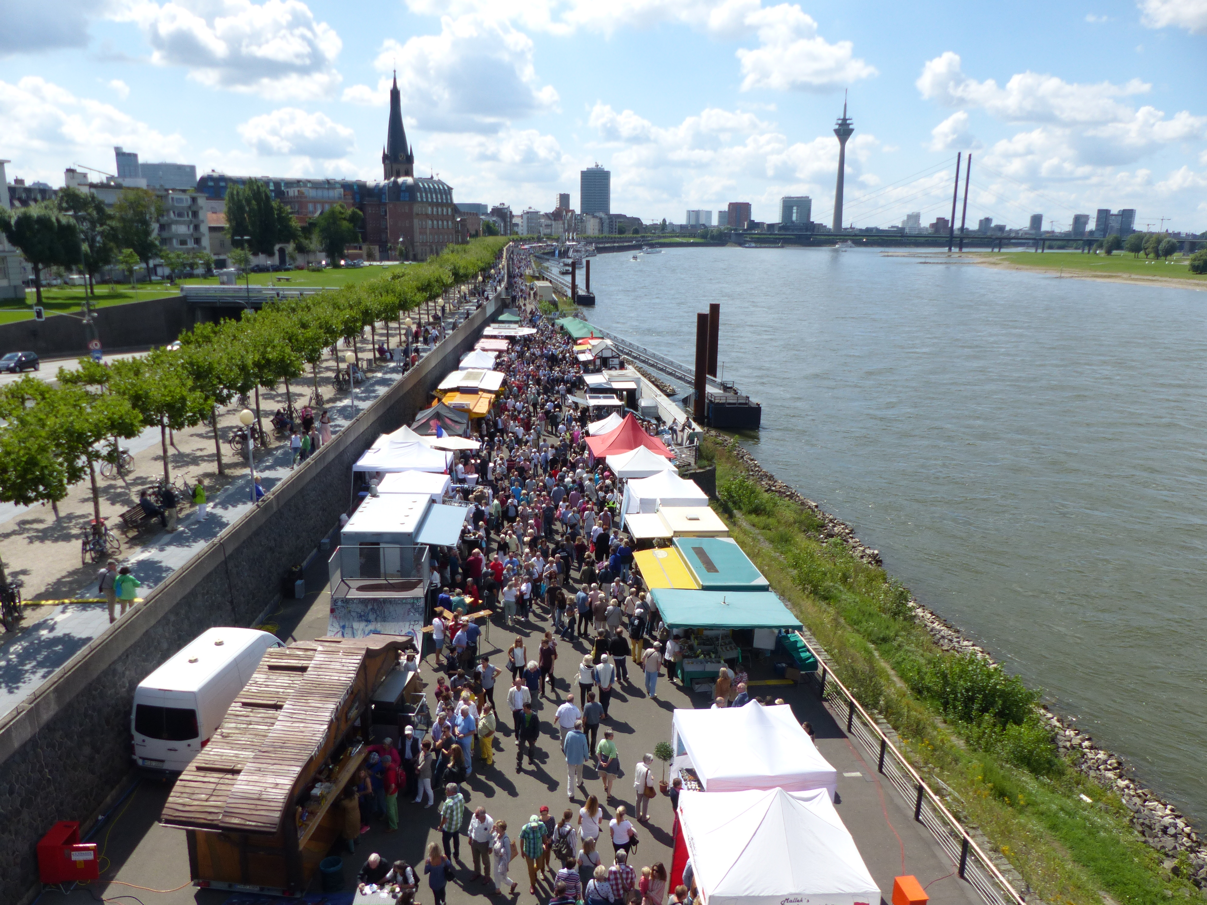 Fischmarkt Düsseldorf 2019