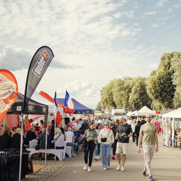 Fischmarkt DĂĽsseldorf am 12. Juli 2026